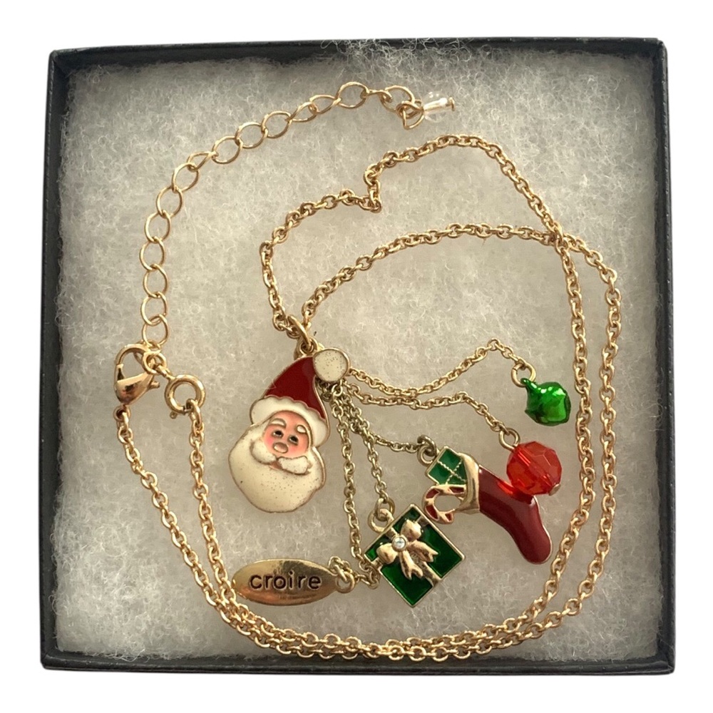 Vintage Avon NRT "Holiday Charm" Necklace.